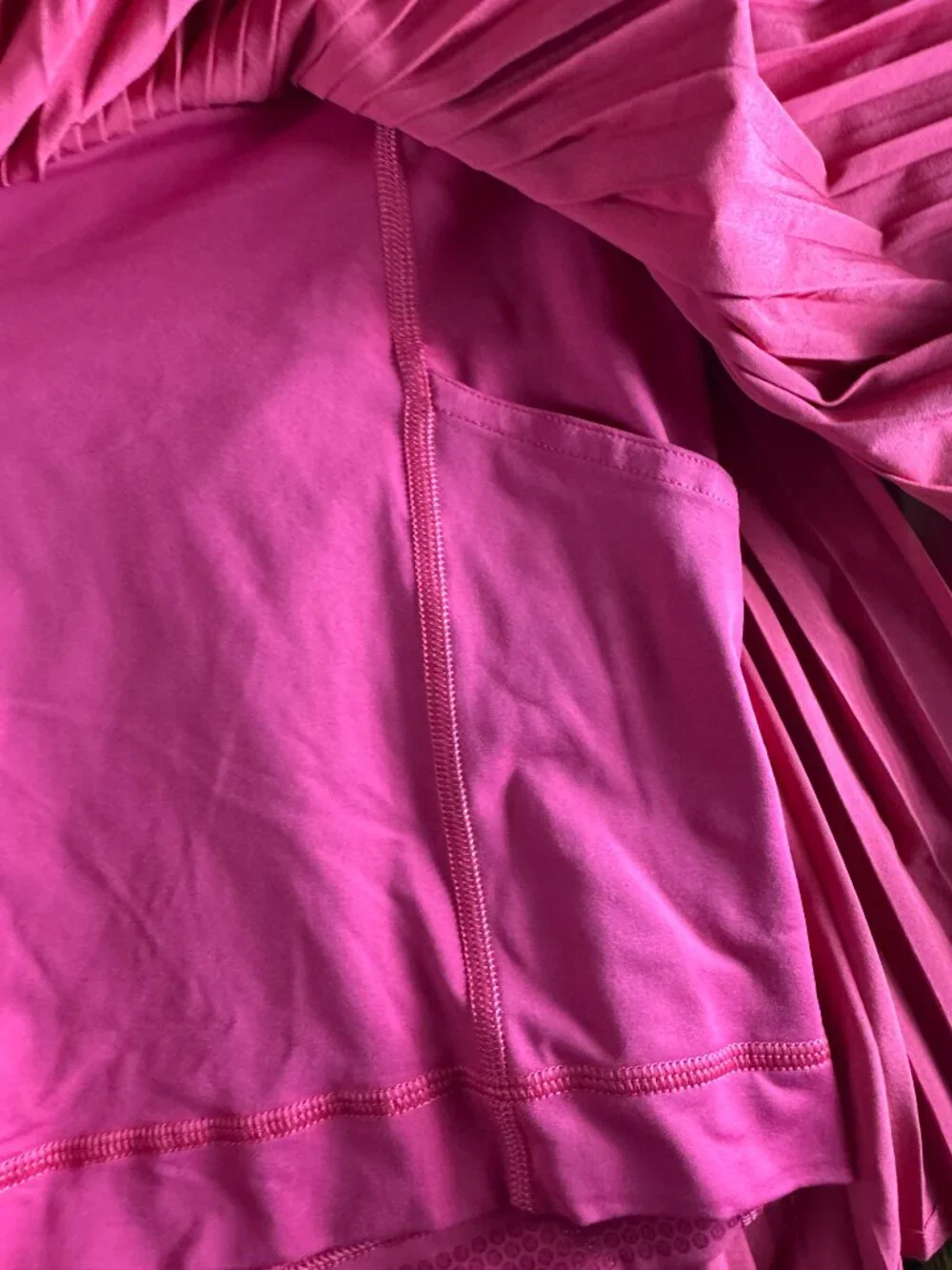 Lululemon Varsity High-Rise Pleated Tennis Skirt Glaze Pink Size 10 - Picture 5 of 10
